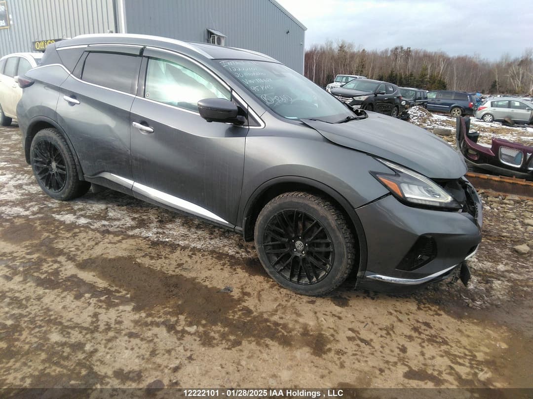 2020 NISSAN MURANO Platinum Сірий - Бензин Позашляховик - зображення 1