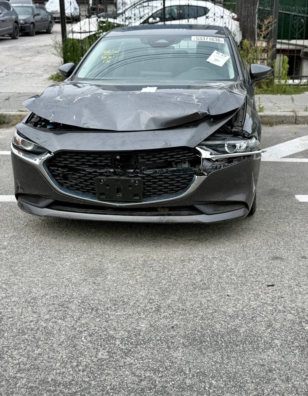2024 MAZDA 3 Preferred Серый - Бензин Седан - изображение 1