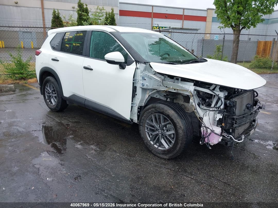 2021 NISSAN ROGUE S Белый - Бензин Внедорожник - изображение 1