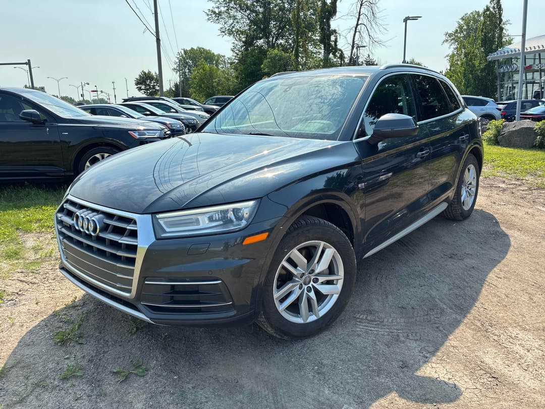 2018 AUDI Q5 Premium Сірий - Бензин Позашляховик - зображення 1