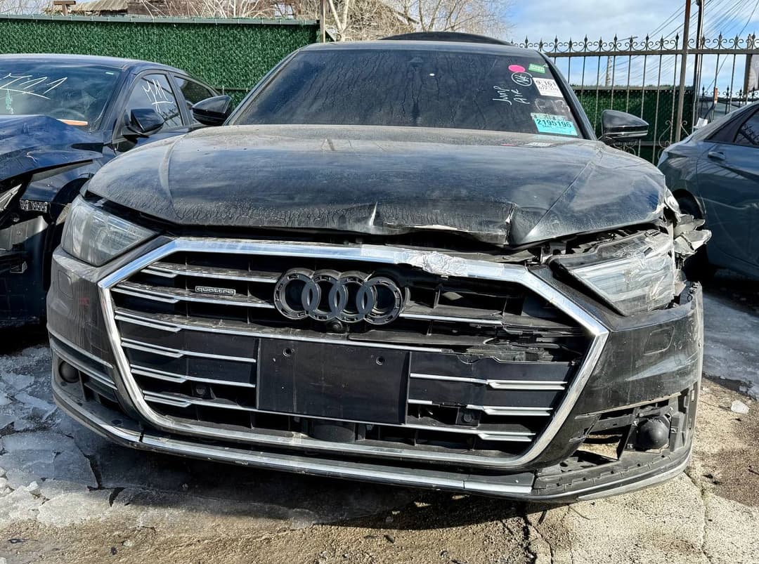 2019 AUDI A8 L Черный - Бензин Седан - изображение 1