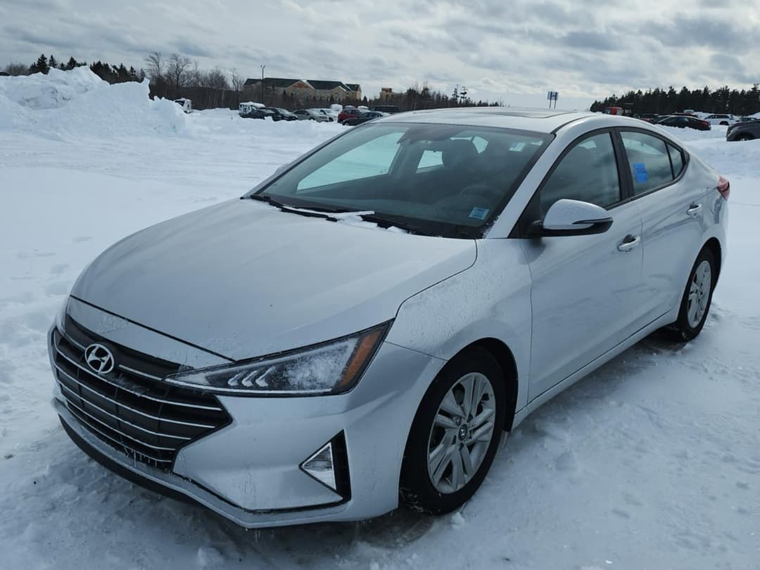 2019 HYUNDAI ELANTRA Gray - Gasoline Sedan - image 1