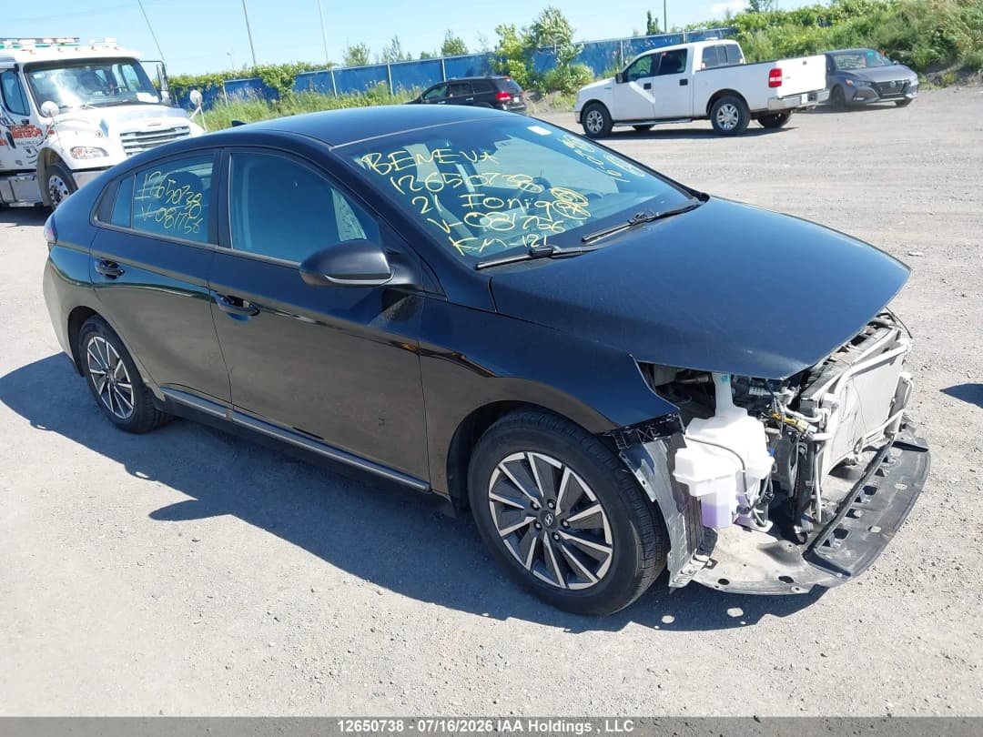 2021 HYUNDAI IONIQ EV Черный - Электрический Хэтчбек - изображение 1