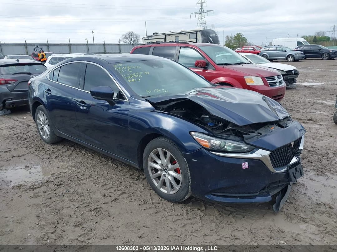 2020 MAZDA 6 Touring Blue - Gasoline Sedan - image 1