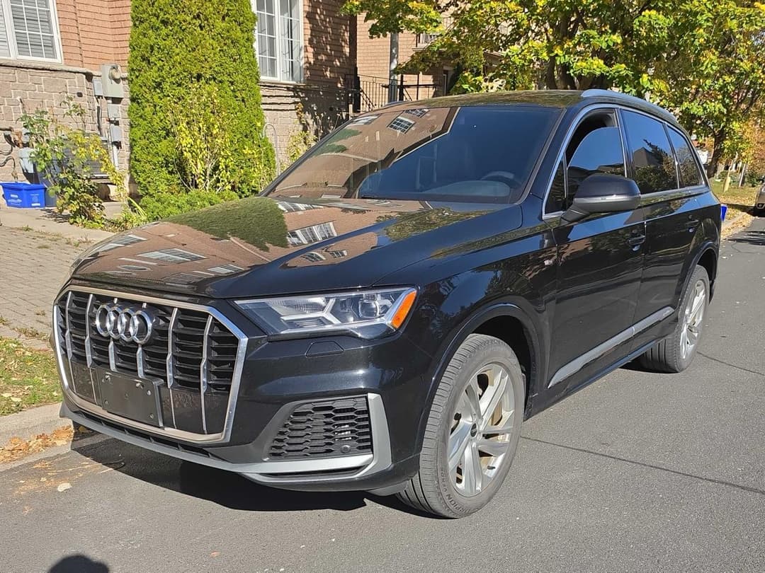 2021 AUDI Q7 Premium Plus Чорний - Бензин Позашляховик - зображення 1