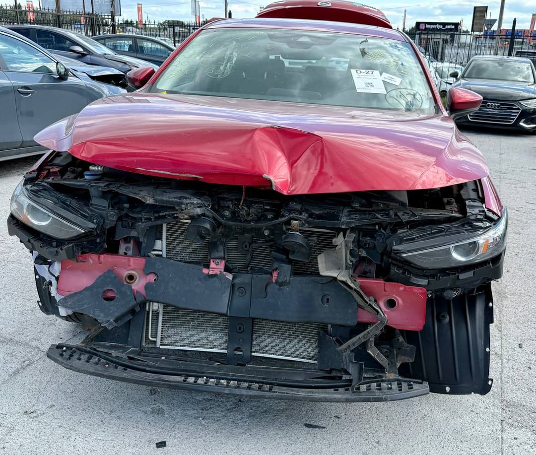2021 MAZDA 3 Preferred Red - Gasoline Sedan - image 1