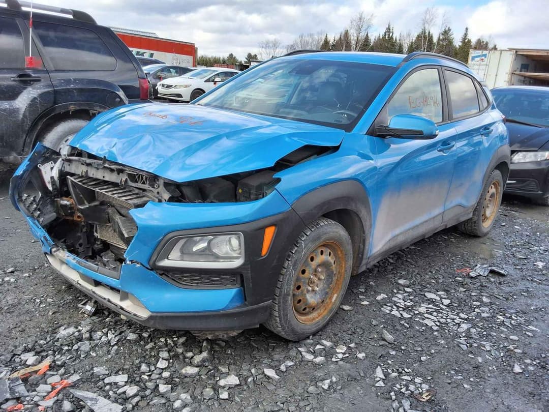 2019 HYUNDAI KONA SEL Синий - Бензин Внедорожник - изображение 1