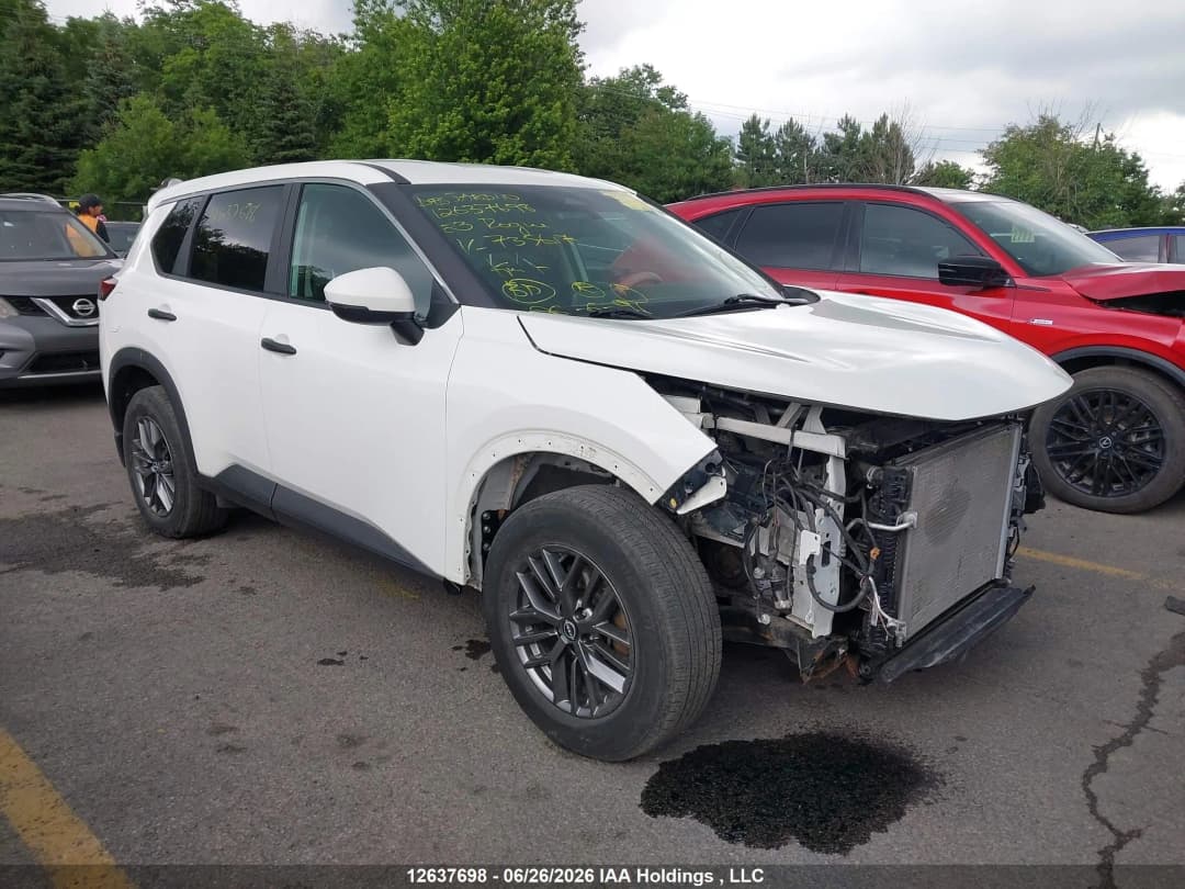 2022 NISSAN ROGUE S Білий - Бензин Позашляховик - зображення 1