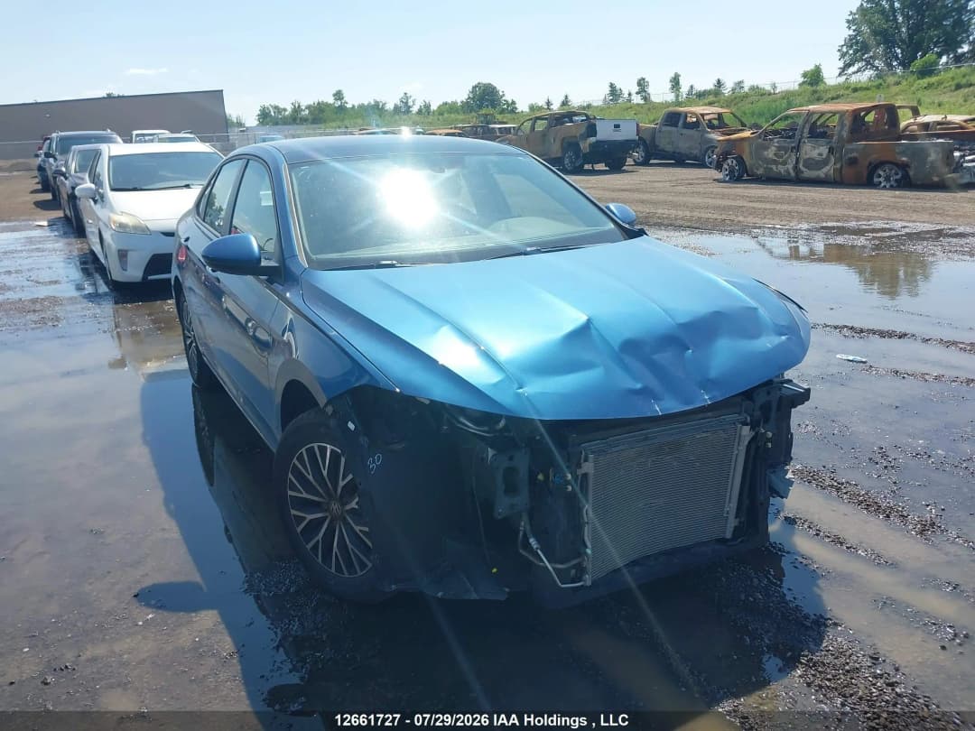 2020 VOLKSWAGEN JETTA Sel Синій - Бензин Седан - зображення 1