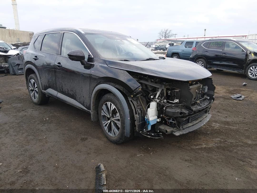2021 NISSAN ROGUE SV Black - Gasoline SUV - image 1