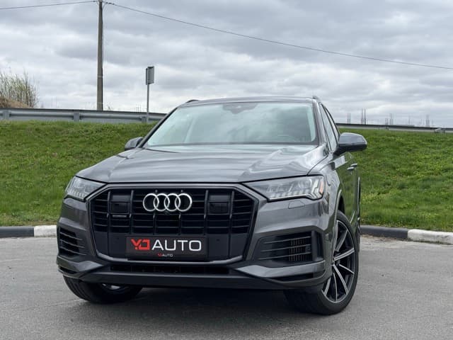2020 AUDI Q7 Prestige Серый - Бензин Внедорожник - изображение 1