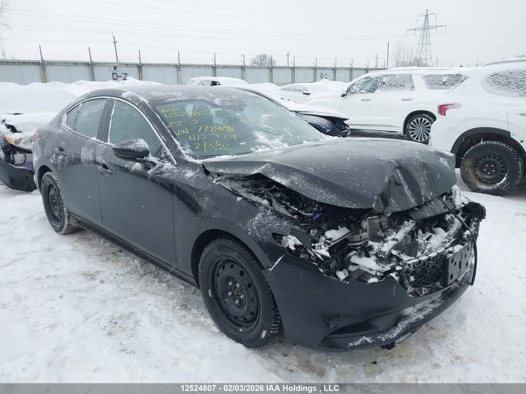 2025 MAZDA 3 Select Sport Black - Gasoline Sedan - image 1